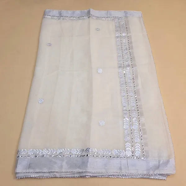 Beige_Kota_Cotton_Saree_For_Womens