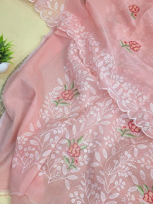 Peach_Kota_Cotton_Suit_Unstiched_Dress_Material_For_Womens