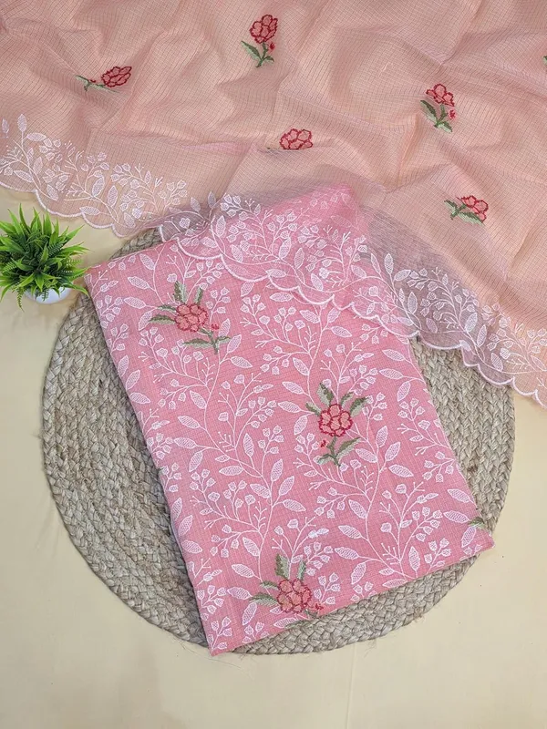 Peach_Kota_Cotton_Suit_Unstiched_Dress_Material_For_Womens