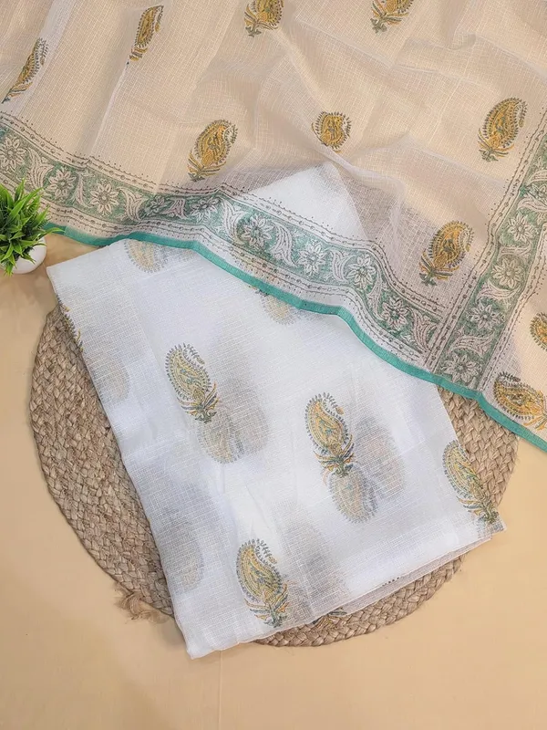 Sea_Green_Kota_Cotton_Suit_Unstiched_Dress_Material_For_Womens