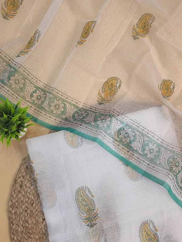Sea_Green_Kota_Cotton_Suit_Unstiched_Dress_Material_For_Womens