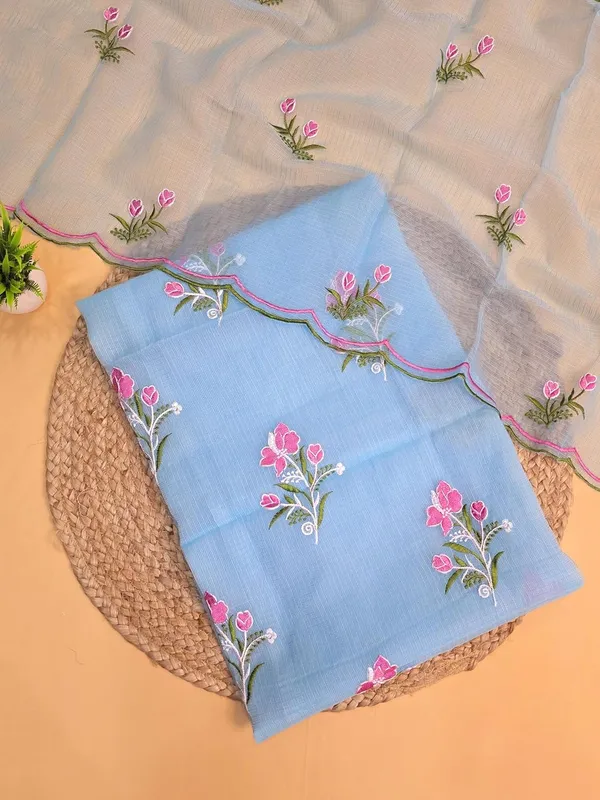 Skyblue_Kota_Cotton_Dress_Material_For_Womens