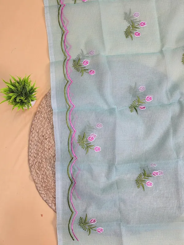 Sea_Green_Kota_Cotton_Suit_Unstiched_Dress_Material_For_Womens