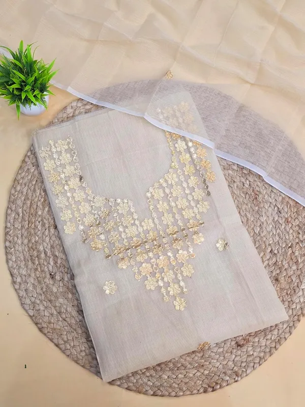 Beige_Kota_Cotton_Dress_Material_For_Womens