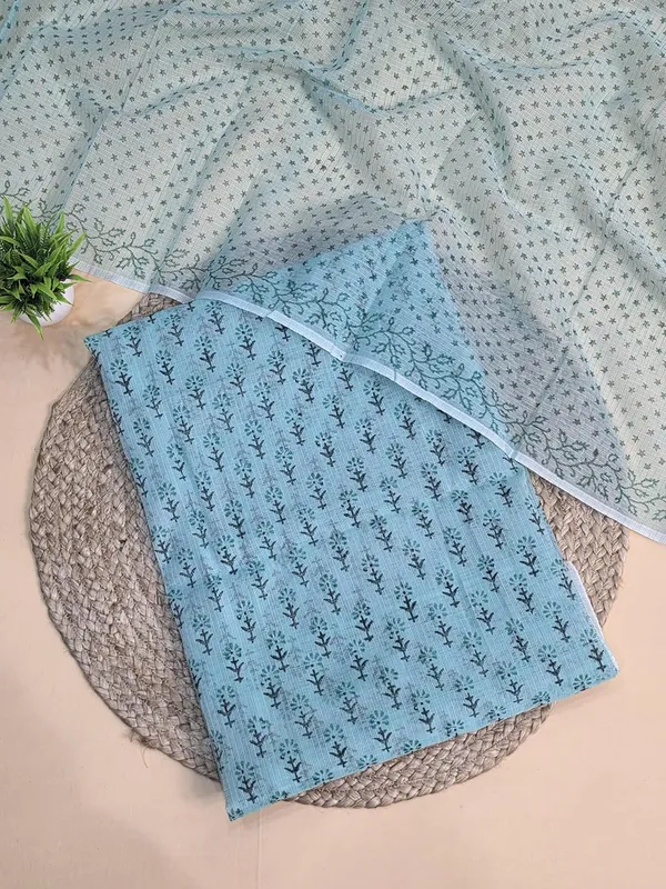 Sea_Green_Kota_Cotton_Dress_Material_For_Womens