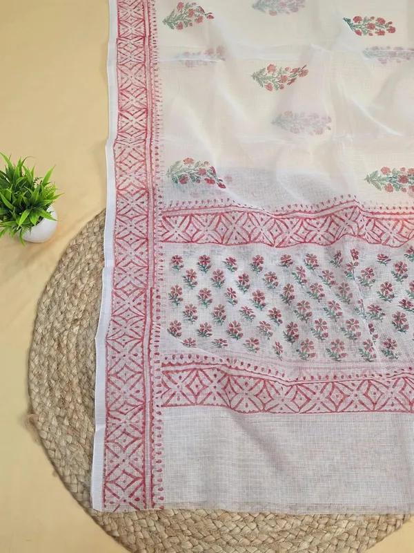 White_And_Red_Kota_Cotton_Suit_Unstiched_Dress_Material_For_Womens
