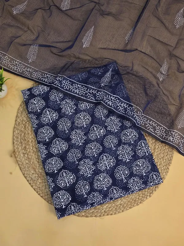 Navyblue_Kota_Cotton_Dress_Material_For_Womens