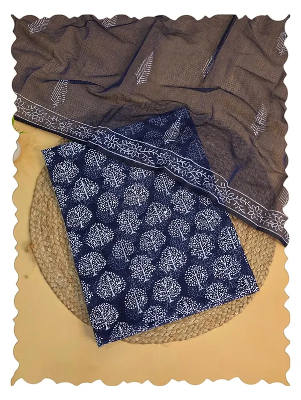 Navyblue_Kota_Cotton_Dress_Material_For_Womens