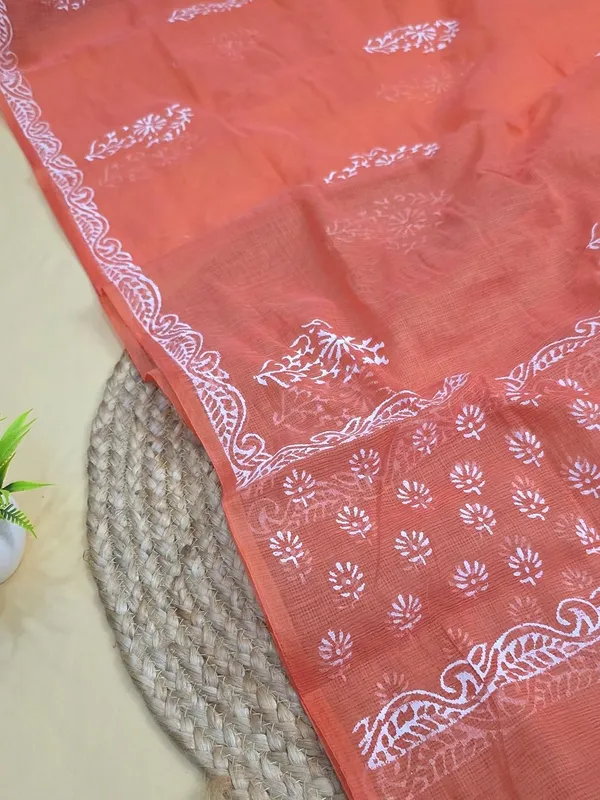Peach_Kota_Cotton_Dress_Material_For_Womens