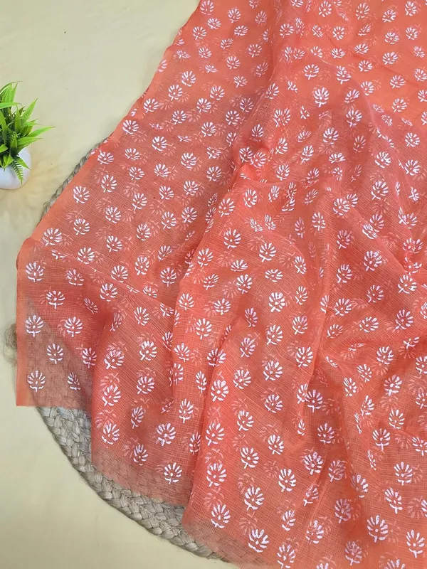 Peach_Kota_Cotton_Dress_Material_For_Womens
