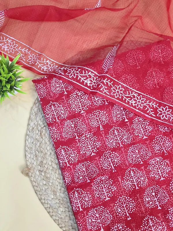 Red_Kota_Cotton_Dress_Material_For_Womens