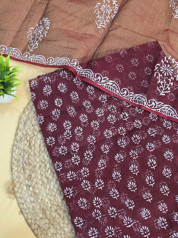 Wine_Kota_Cotton_Dress_Material_For_Womens