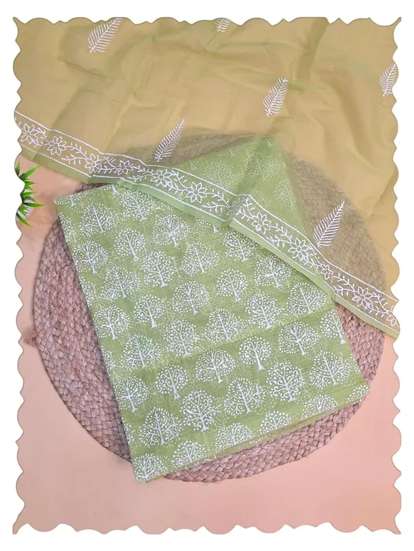 Green_Kota_Cotton_Suit_Unstiched_Dress_Material_For_Womens