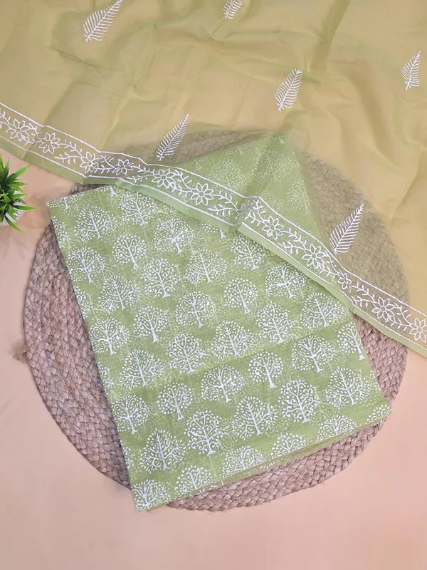 Green_Kota_Cotton_Suit_Unstiched_Dress_Material_For_Womens