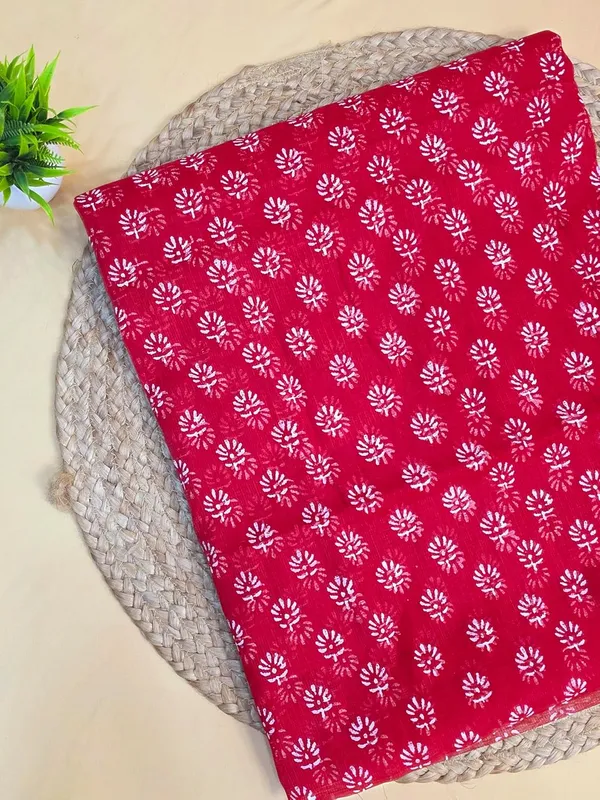 Red_Kota_Cotton_Suit_Unstiched_Dress_Material_For_Womens