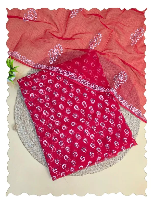 Red_Kota_Cotton_Suit_Unstiched_Dress_Material_For_Womens