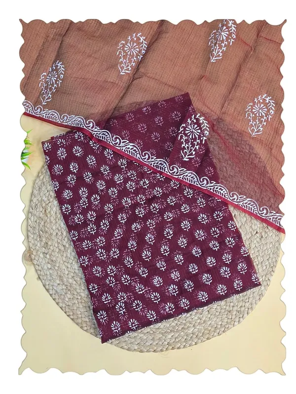 Wine_Kota_Cotton_Suit_Unstiched_Dress_Material_For_Womens