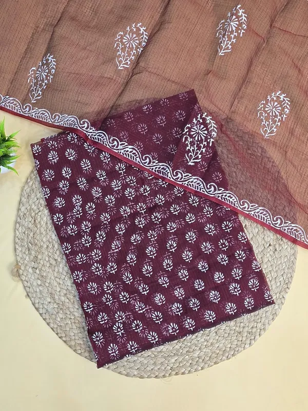 Wine_Kota_Cotton_Suit_Unstiched_Dress_Material_For_Womens