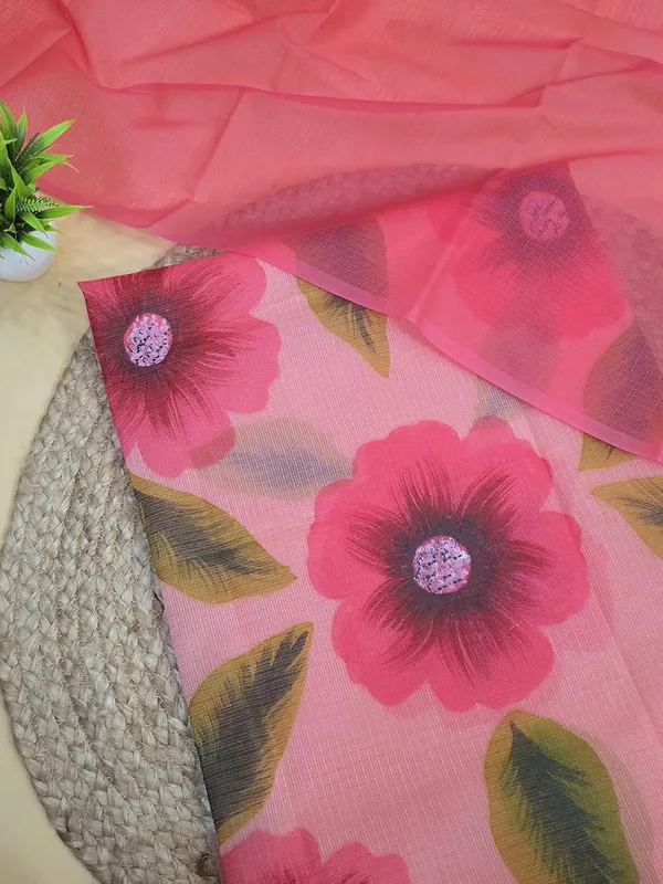 Peach_Kota_Cotton_Dress_Material_For_Womens