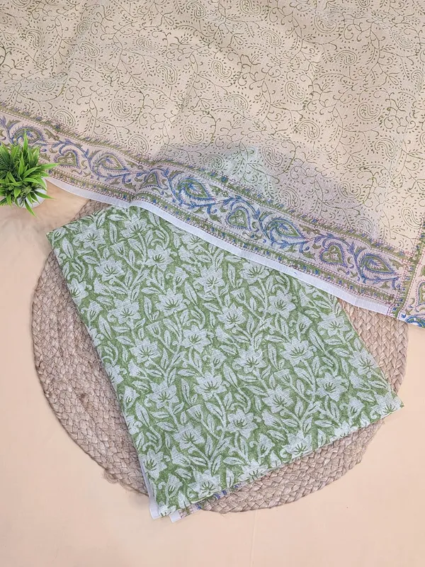 Pastel_Green_Kota_Cotton_Suit_Unstiched_Dress_Material_For_Womens