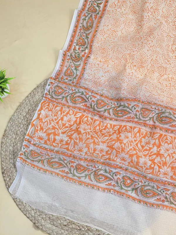 Pastel_Orange_Kota_Cotton_Suit_Unstiched_Dress_Material_For_Womens