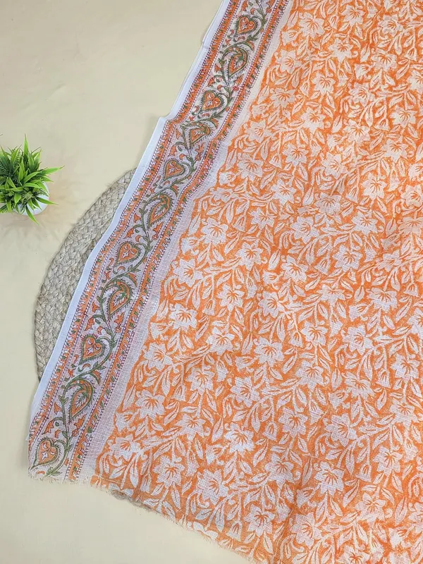 Pastel_Orange_Kota_Cotton_Suit_Unstiched_Dress_Material_For_Womens