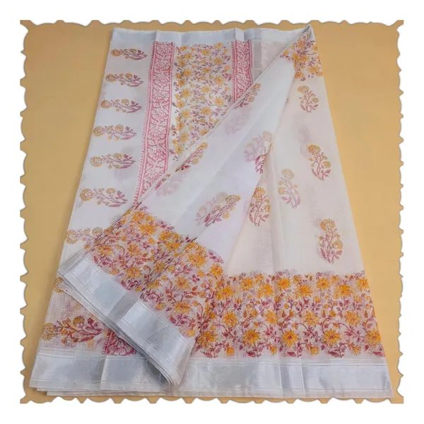 White_Kota_Cotton_Saree_For_Womens