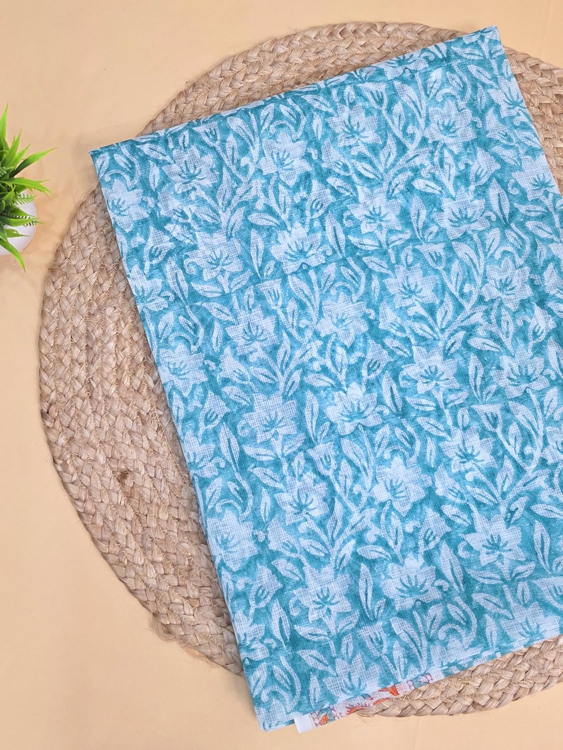 Sea_Green_Kota_Cotton_Dress_Material_For_Womens