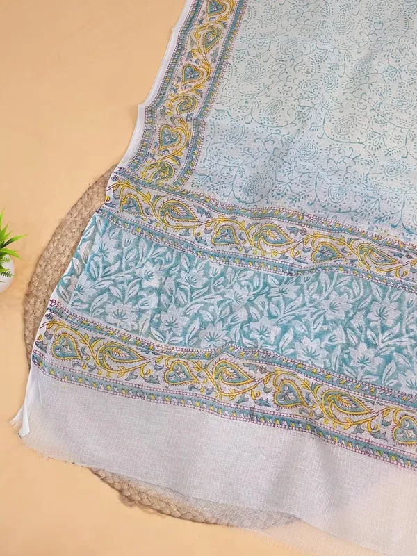 Sea_Green_Kota_Cotton_Dress_Material_For_Womens