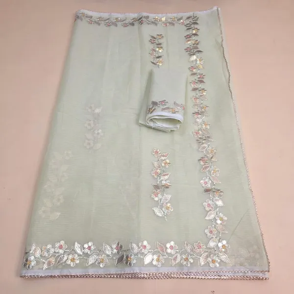 Pastel_Green_Kota_Cotton_Gota_Patti_Saree_For_Womens