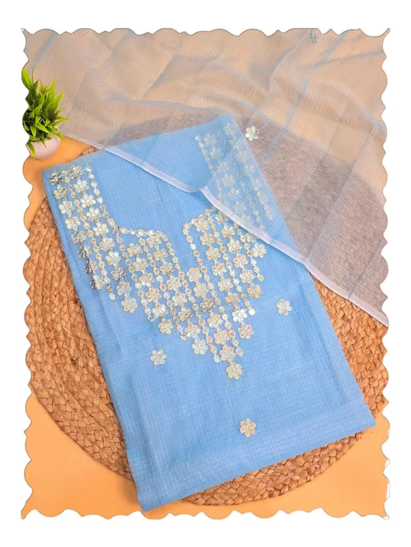 Skyblue_Kota_Cotton_Dress_Material_For_Womens