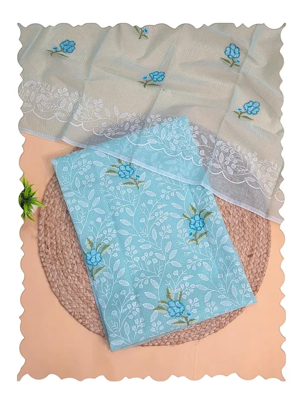 Sea_Green_Kota_Cotton_Dress_Material_For_Womens