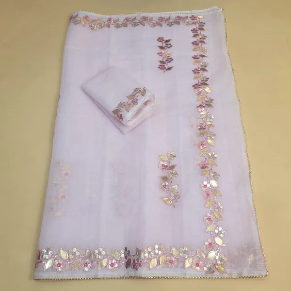 Pastel_Pink_Kota_Cotton_Saree_For_Womens