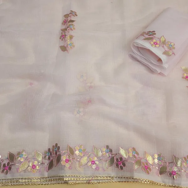 Pastel_Pink_Kota_Cotton_Saree_For_Womens