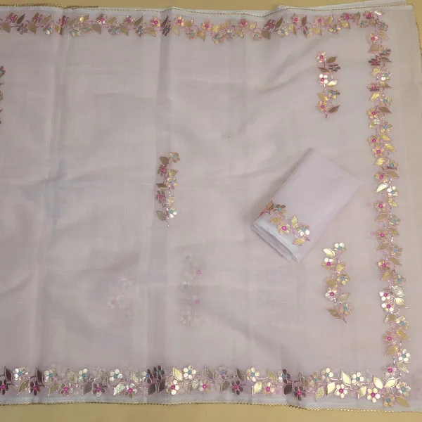Pastel_Pink_Kota_Cotton_Saree_For_Womens
