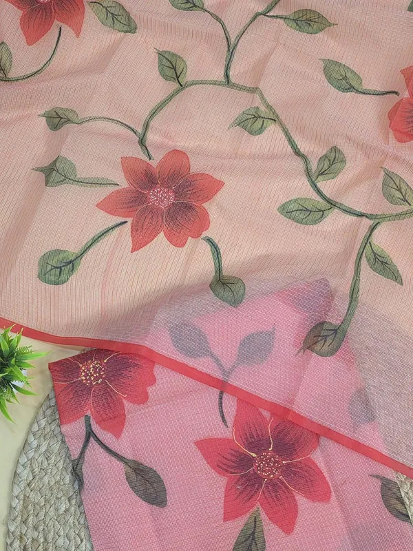 Peach_Kota_Cotton_Suit_Unstiched_Dress_Material_For_Womens