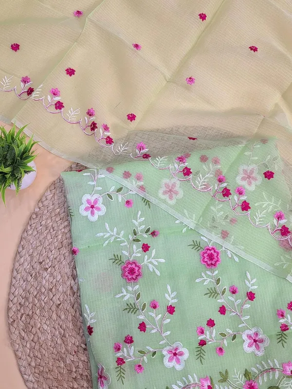 Mint_Green_Kota_Cotton_Suit_Unstiched_Dress_Material_For_Womens