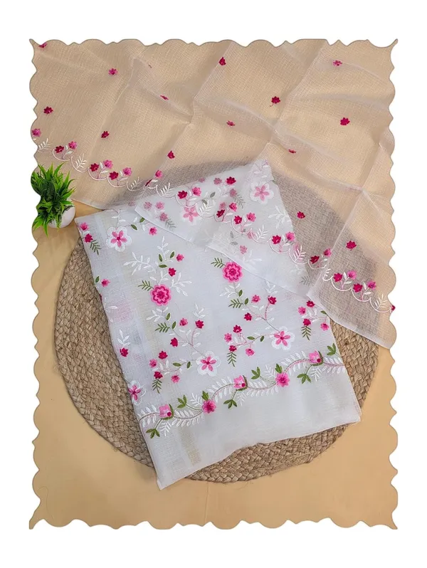 White_Kota_Cotton_Embroidered_Suit_Set_With_Dupatta_For_Womens
