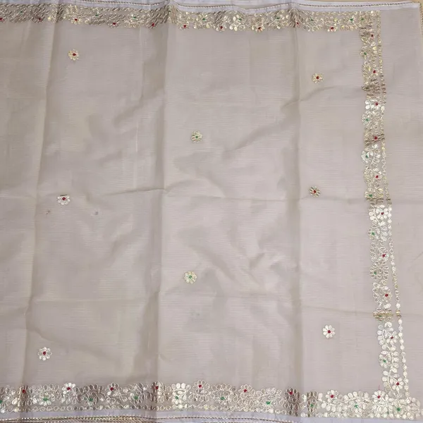 Beige_Kota_Cotton_Saree_For_Womens