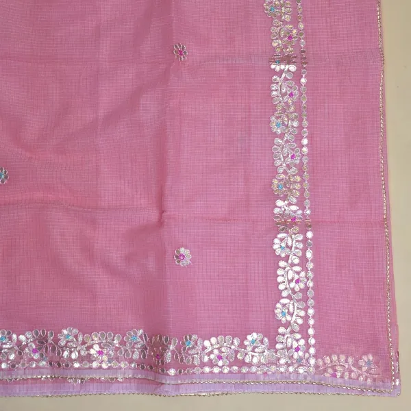 Peach_Kota_Cotton_Saree_For_Womens