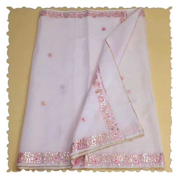 Pastel_Pink_Kota_Cotton_Saree_For_Womens