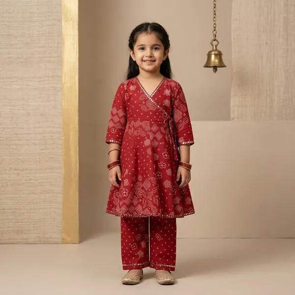 Maroon_Cotton_Premium_Peplum_Co-ord_Set_For_Girls