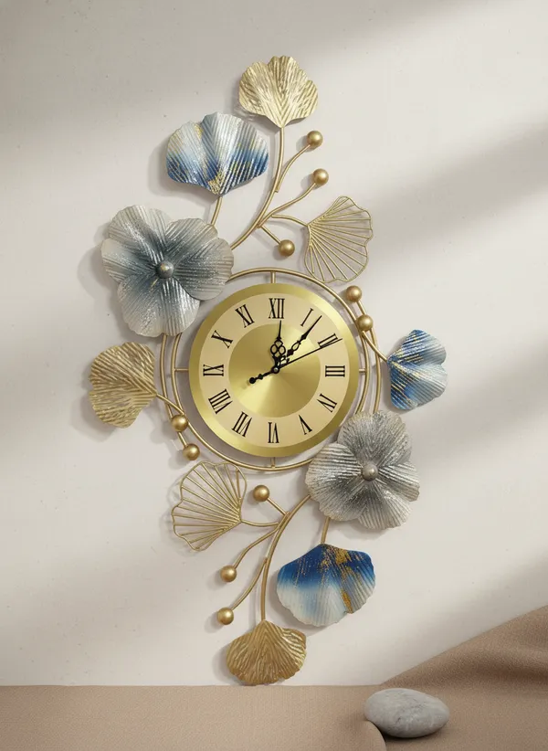 Am_Home_Decor_Analog_75_cm_X_75_cm_Wall_Clock_(Multicolor,_Without_Glass,_Standard)