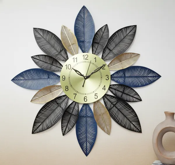 Amhomedecor_Analog_50_cm_X_50_cm_Wall_Clock_(Multicolor,_Without_Glass,_Standard)