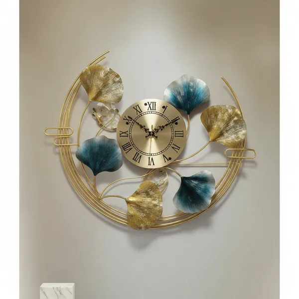 Amhomedecor_Analog_50_cm_X_50_cm_Wall_Clock_(Multicolor,_Without_Glass,_Standard)