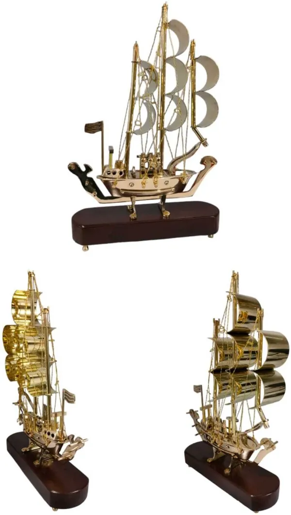 Am_Home_Decor_Decorative_Showpiece_-_30_cm_(Metal,_Multicolor)