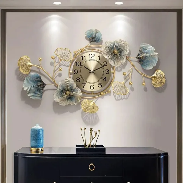Amhomedecor_Analog_55_cm_X_75_cm_Wall_Clock_(Multicolor,_Without_Glass,_Standard)