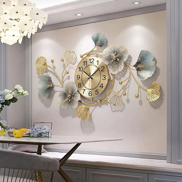 Amhomedecor_Analog_55_cm_X_75_cm_Wall_Clock_(Multicolor,_Without_Glass,_Standard)