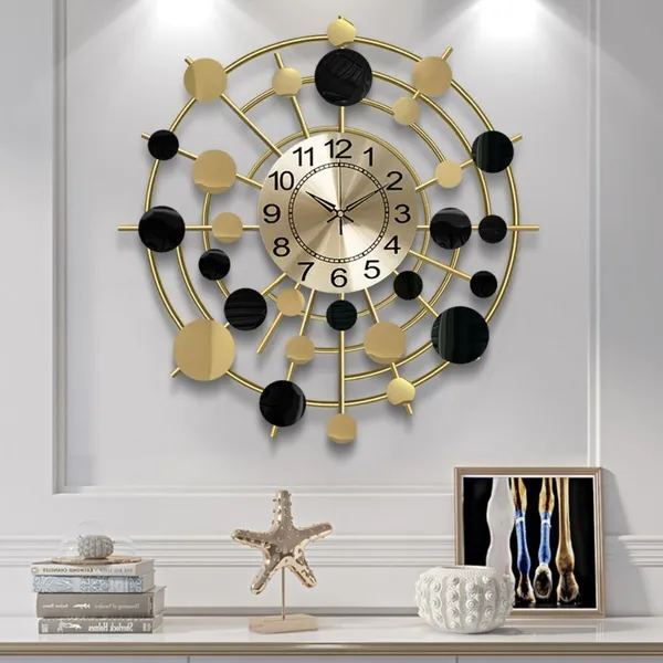 Amhomedecor_Analog_81.3_cm_X_20_cm_Wall_Clock_(Multicolor,_With_Glass,_Standard)