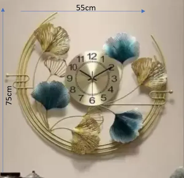 Amhomedecor_Analog_75_cm_X_55_cm_Wall_Clock_(Multicolor,_With_Glass,_Standard)